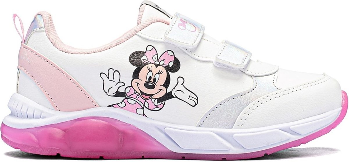 Imagem principal Infantil - Tênis Feminino Disney Minnie com LED Menina Luzinha Feminina Funfy branco Funfy branco