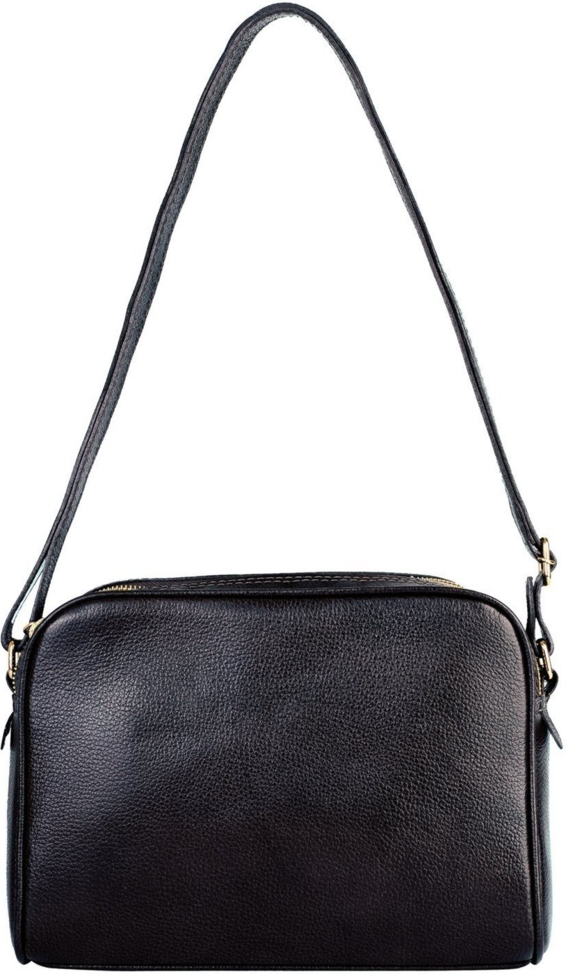 Imagem principal Bolsa Andrea Vinci Quadrada De Couro Liso Daiana preto Andrea Vinci preto