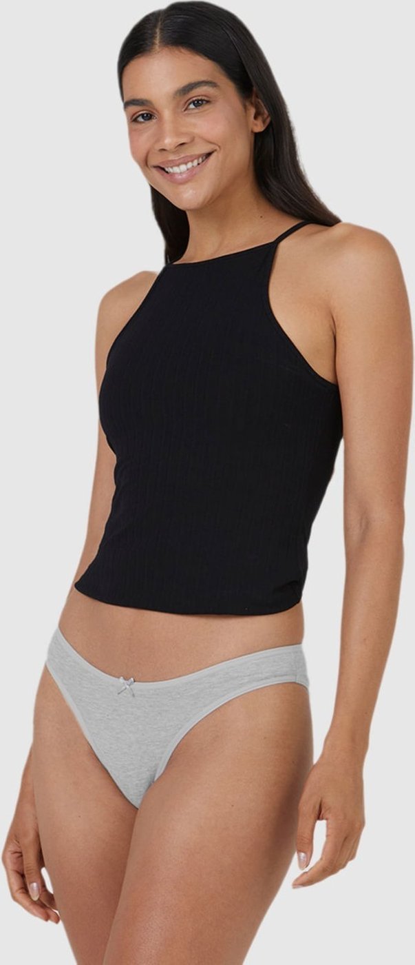 Imagem principal Kit Calcinha Biquíni Em Algodão Com Elastano Malwee branco Malwee branco