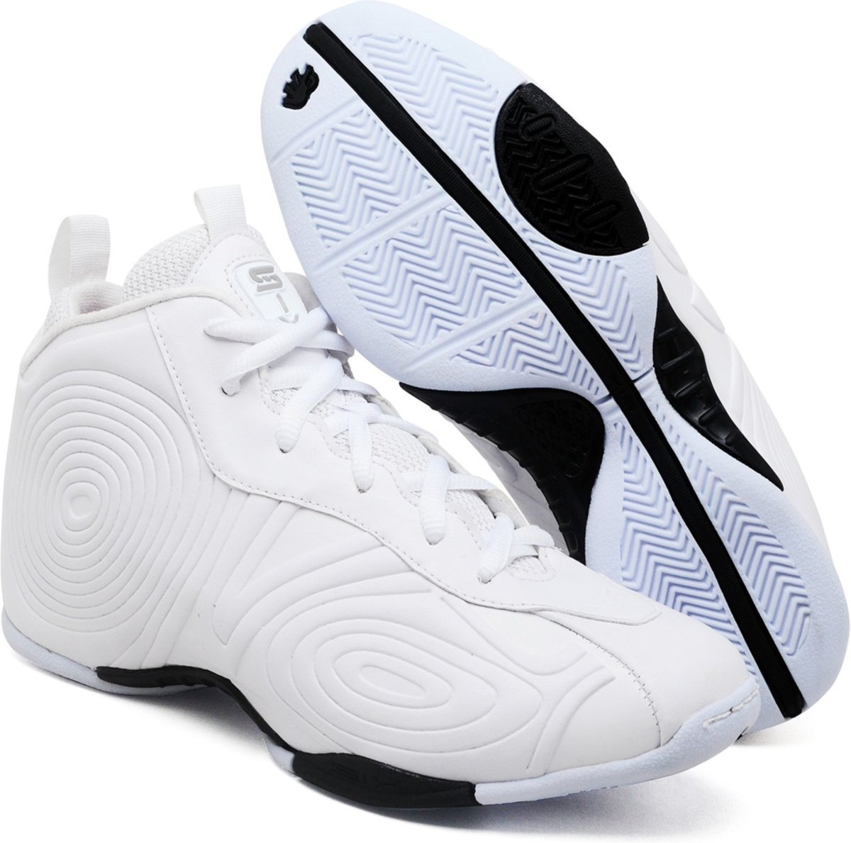 Imagem principal Tênis Basquete Masculino Six Street Vision branco/preto Six Street branco/preto