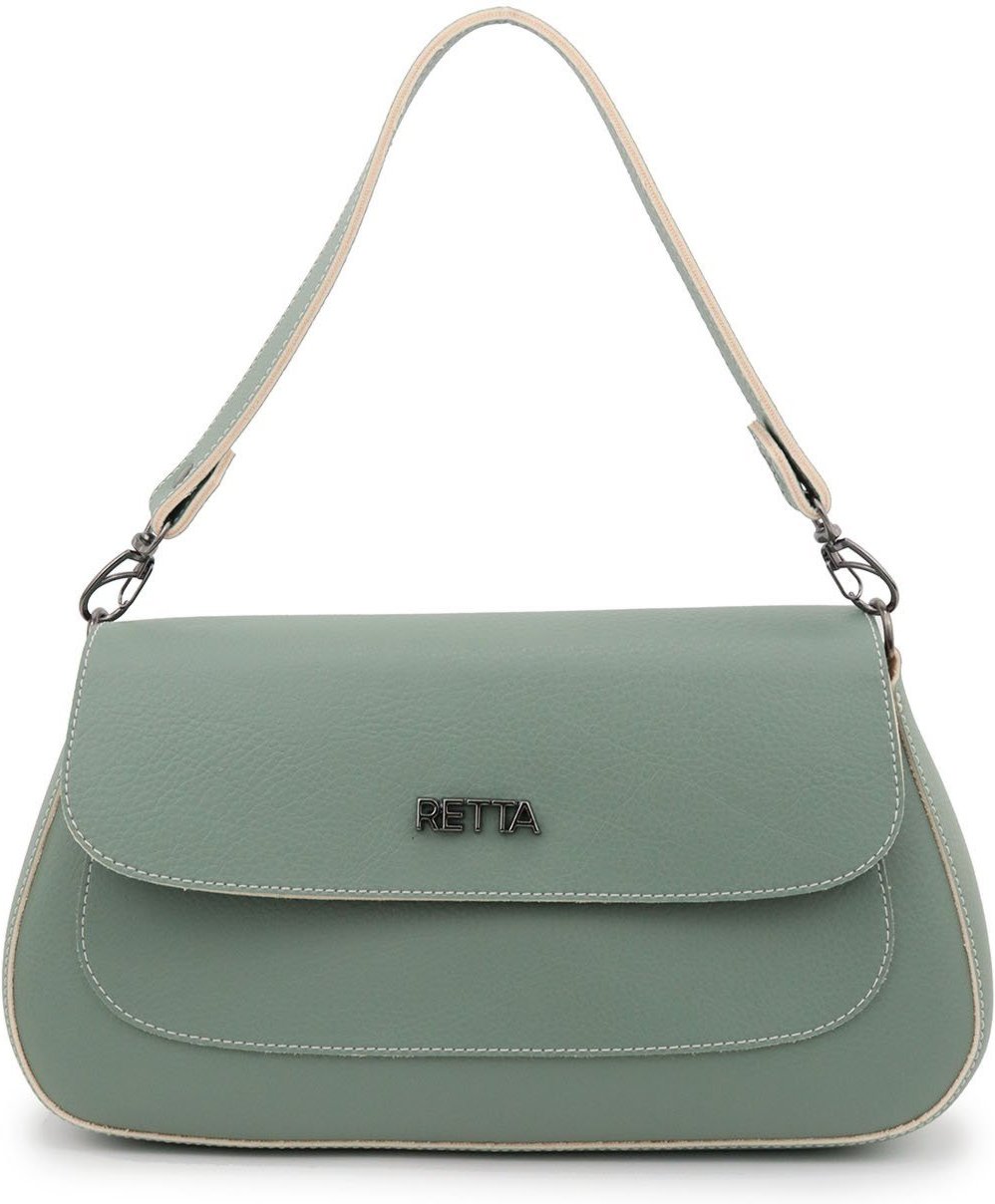 Bolsa Feminina Transversal Pequena Para Festa de Ombro e Mão Retta Oficial Turquesa