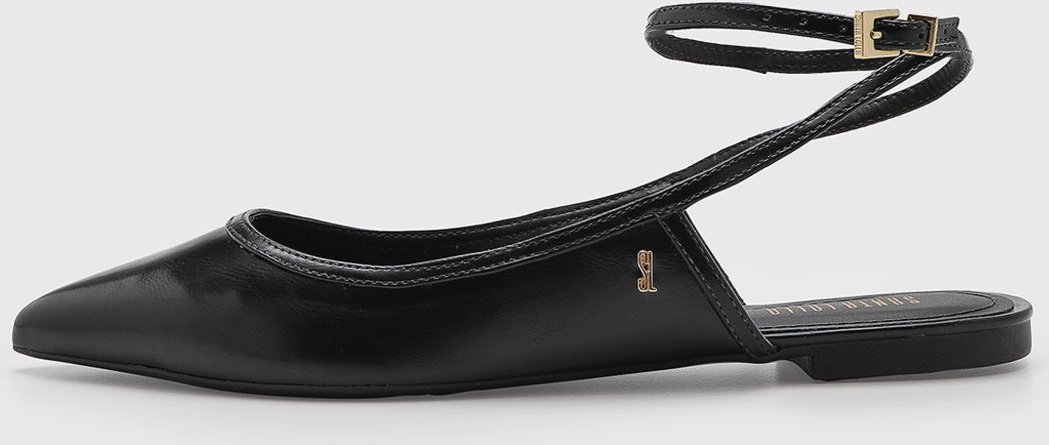 Imagem principal Sapatilha Feminina Santa Lolla Bico Fino Preta preto Santa Lolla preto