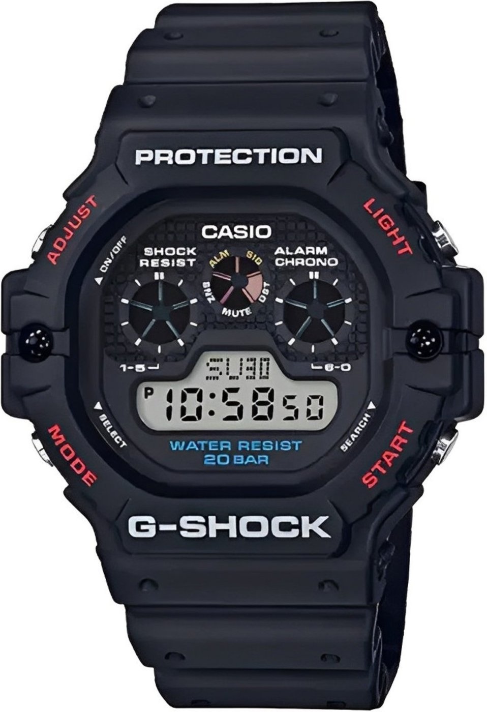 Imagem principal Relógio Casio G-Shock Digital DW-5900-1DR preto Casio preto