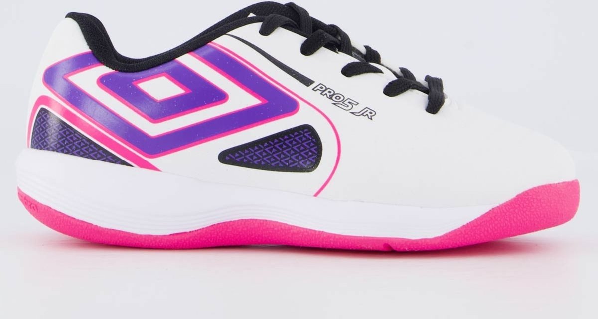 Imagem principal Chuteira Umbro Pro 5 Futsal Juvenil Branca branco Umbro branco
