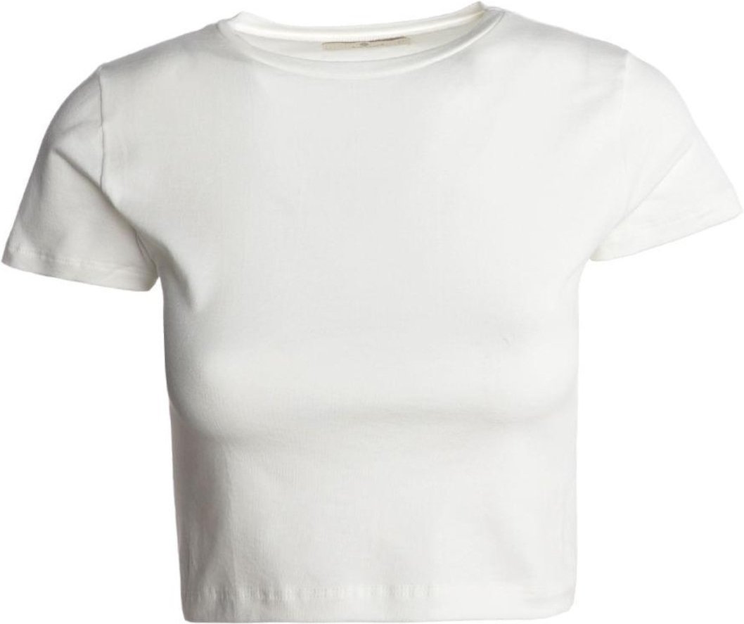 Imagem principal Blusa Cropped Manga Curta Autentique Feminina OFF WHITE off-white white Autentique off-white white