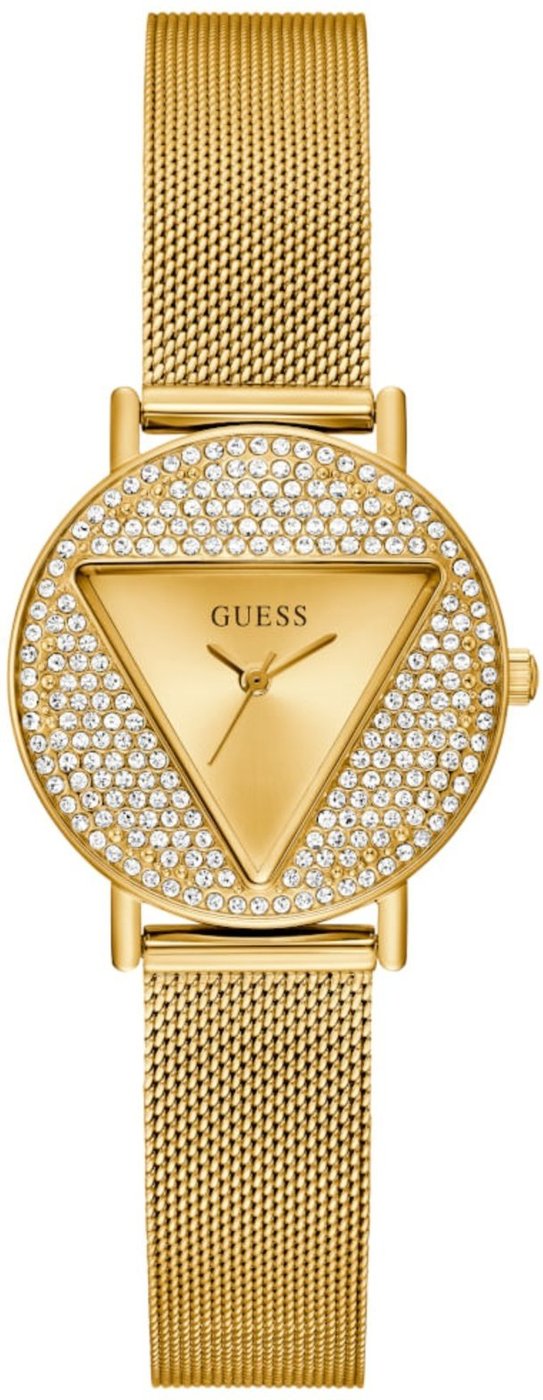 Imagem principal Relógio Guess Feminino Cristais Malha de Aço dourado Guess dourado