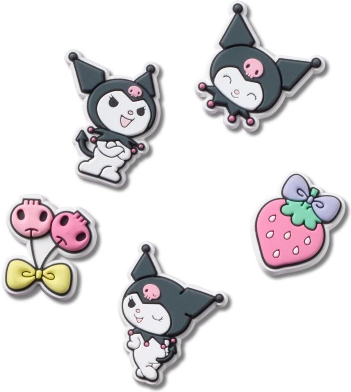 Infantil - Jibbitz™ Sanrio Kuromi Pack Com 5 Peças