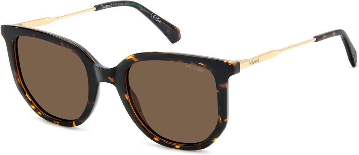 Imagem principal Óculos de Sol Polaroid 4185 S X 086 51SP Feminino marrom Polaroid marrom