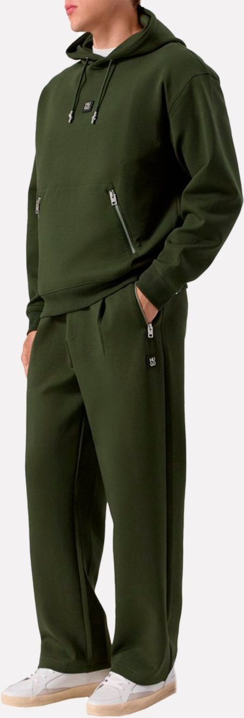 Imagem principal Calça Hugo Boss Masculina Moletom Regular Dargenpan Escuro verde Hugo Boss verde