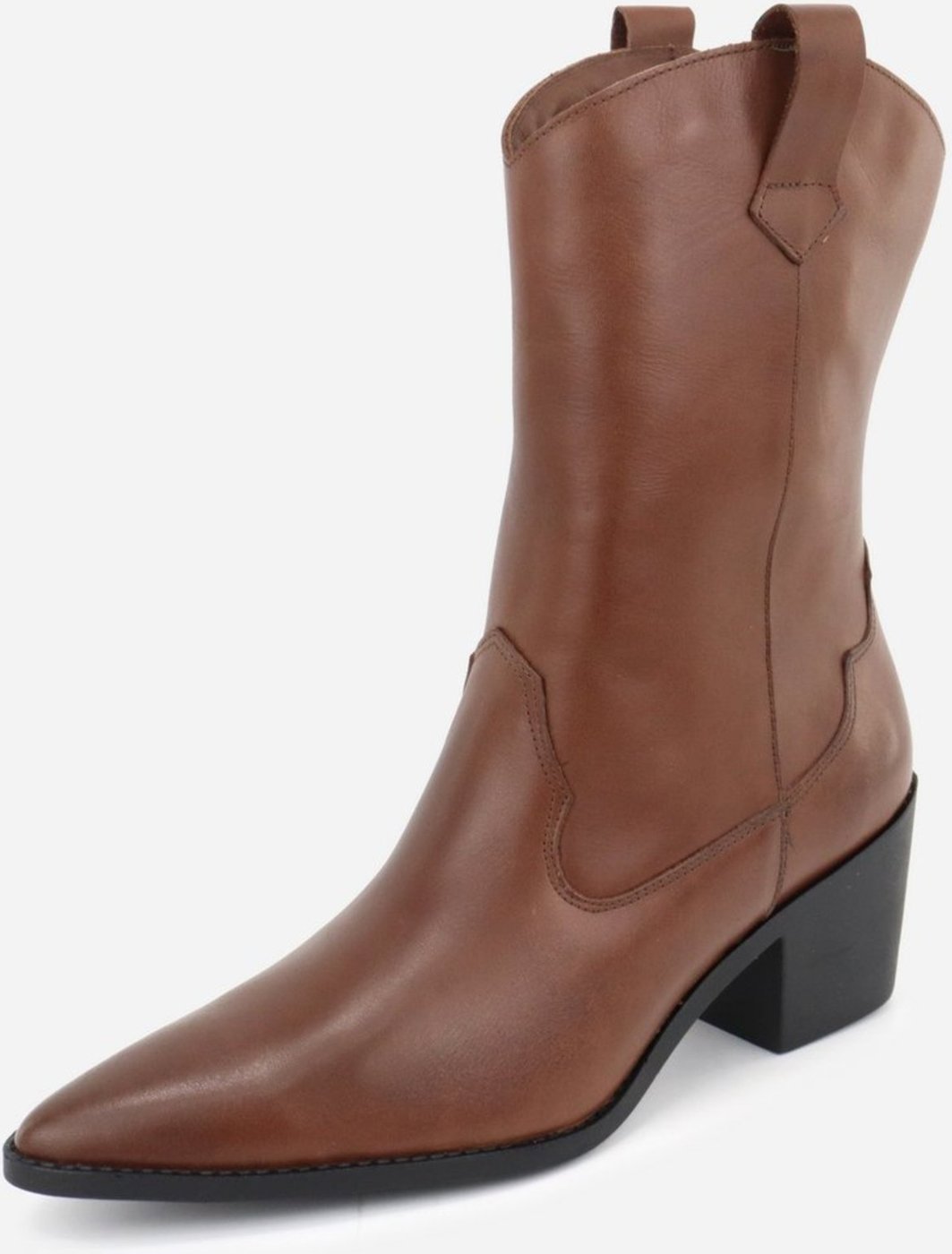 Imagem principal Bota Texana Feminina Country Western Conforto em Couro Maria Paula Cedro café café