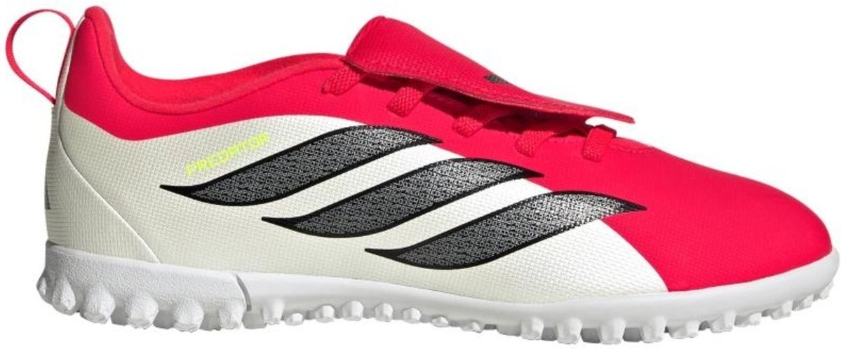 Imagem principal Infantil - Chuteiras Society com Cadarços Elásticos e Língua Dobrável PREDATOR CLUB Infantis adidas Performance vermelho adidas performance vermelho