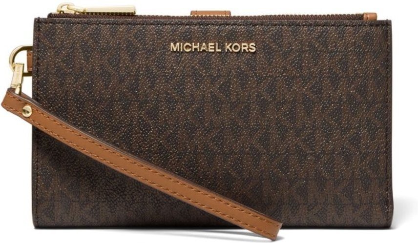 Imagem principal Carteira Jet Set Logo Média 32F1GJ6W4B200 Michael Kors marrom Michael Kors marrom