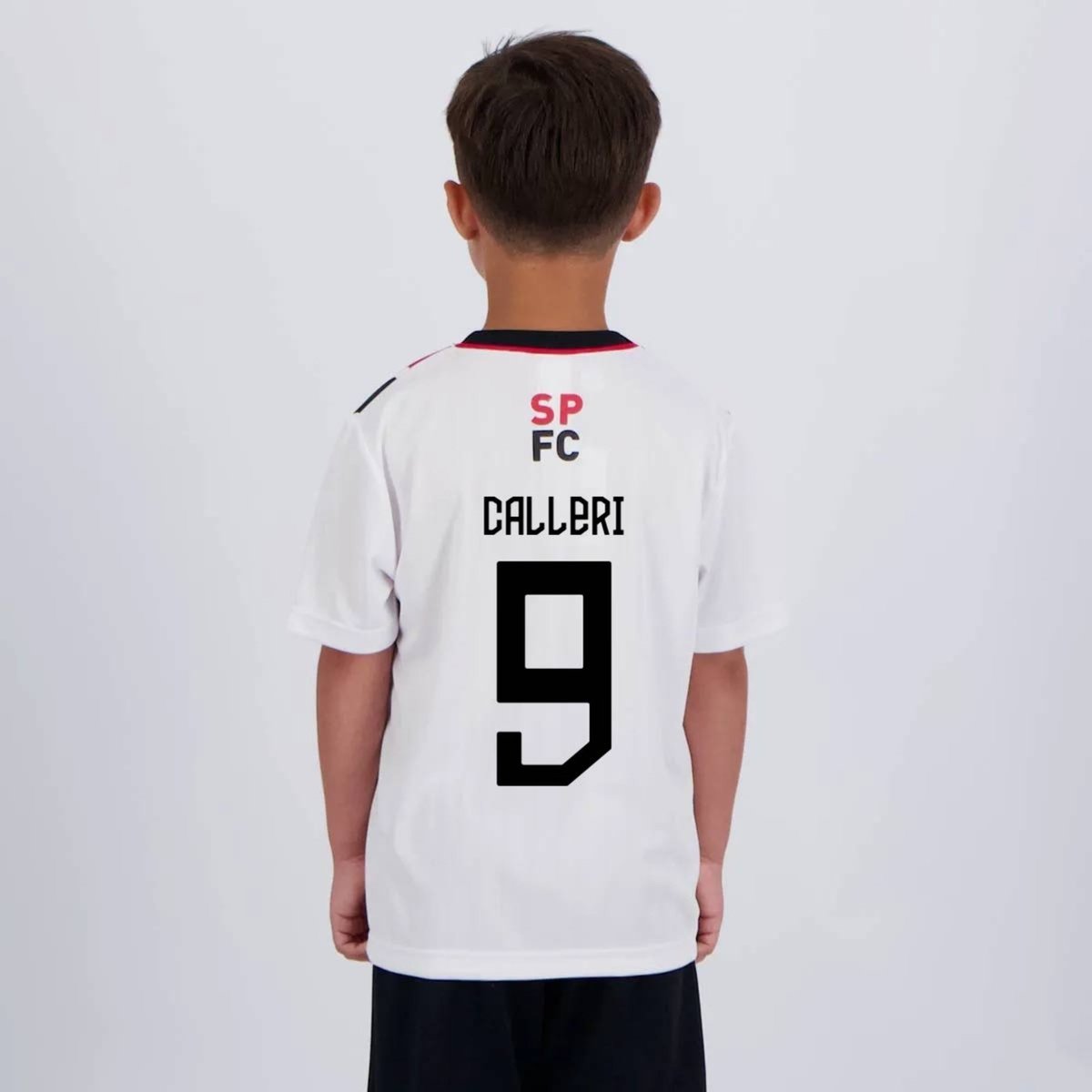 Imagem principal Camisa São Paulo Calleri 9 Amago braziline branco braziline branco