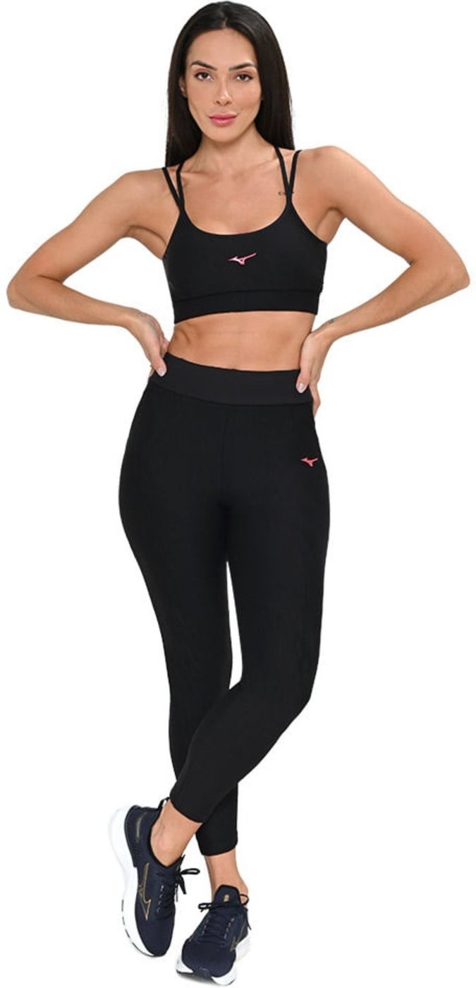 Imagem principal Top de Treino Feminino Mizuno Soul Fit 5 preto Mizuno preto