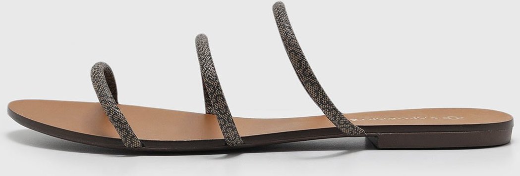 Imagem principal Rasteira Feminina Capodarte Tiras Finas marrom Capodarte marrom