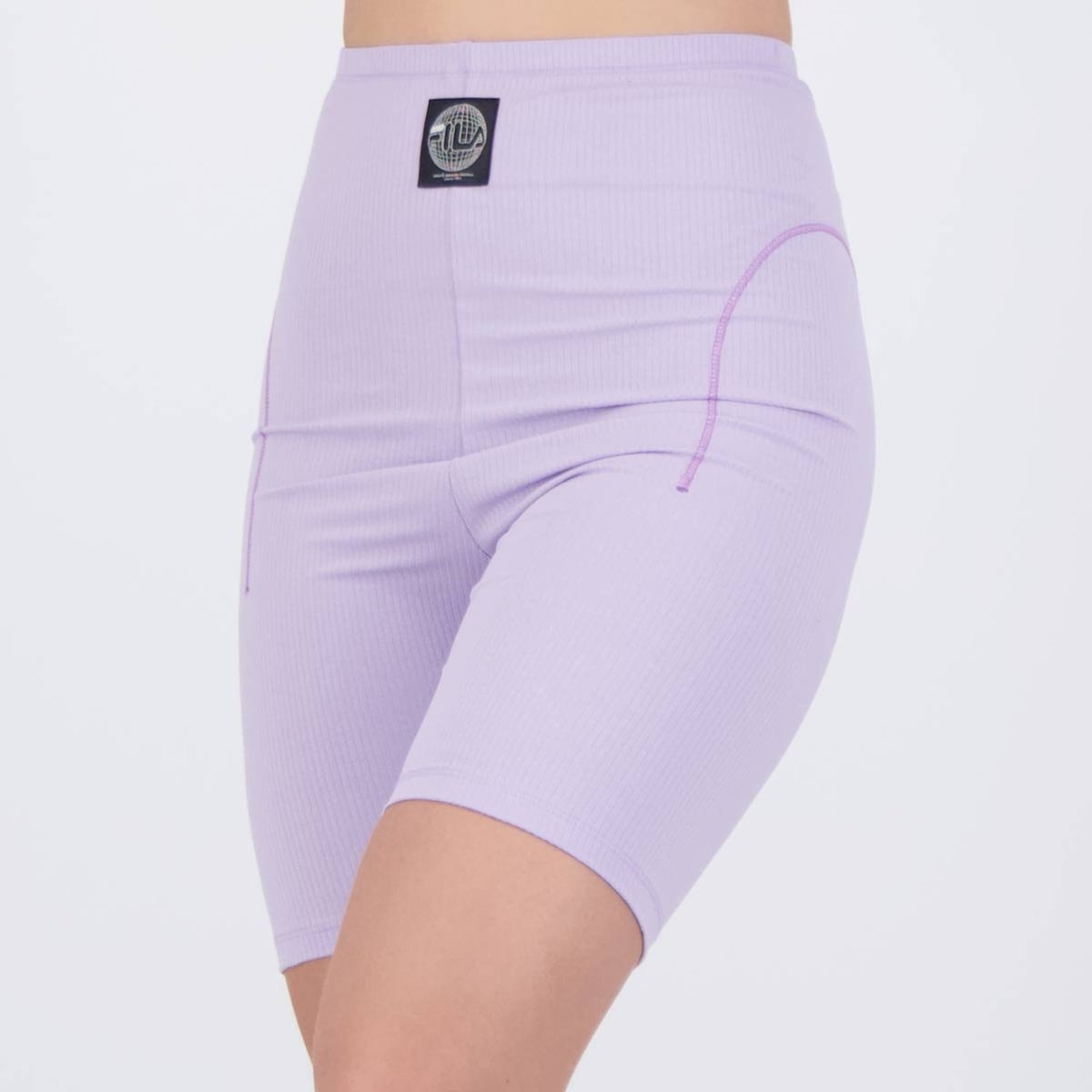 Imagem principal Bermuda Fila Rib Street Express Feminina Lilás roxo Fila roxo