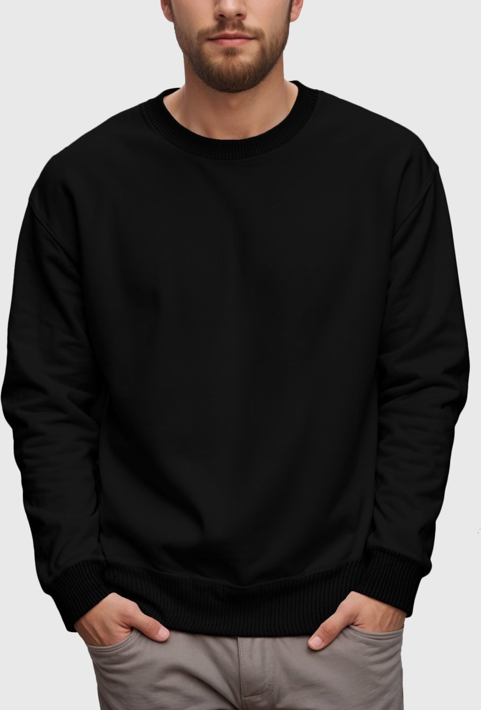 Imagem principal Kit 2 Moletons Masculinos Gola Redonda Benellys Marinho azul marinho/preto Benellys azul marinho/preto