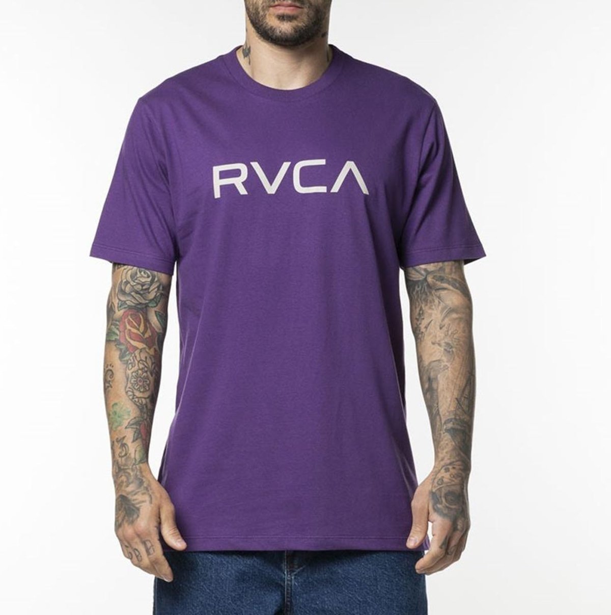 Imagem principal Camiseta RVCA Big RVCA Colors WT24 Masculina roxo RVCA roxo