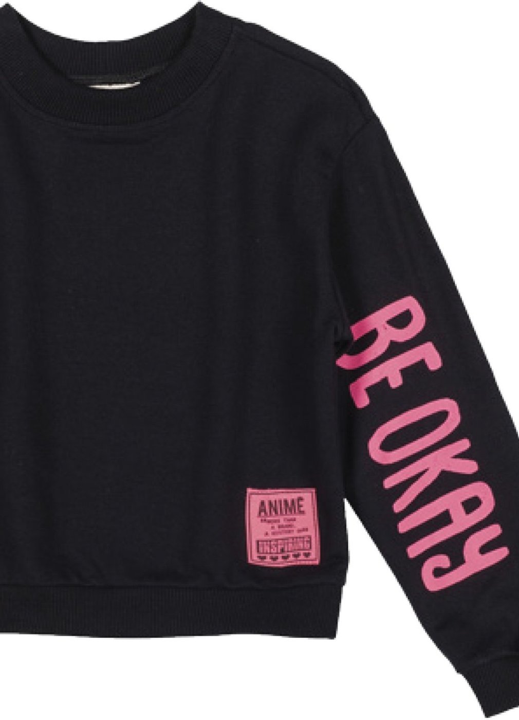 Infantil - Casaco ML Be Okay Animê