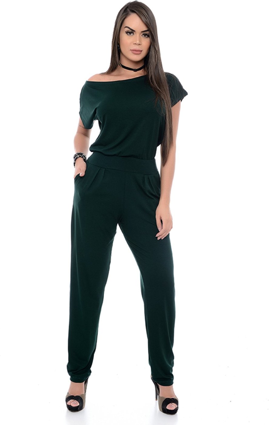 Macacão B Bonnie Longo Canoa Musgo