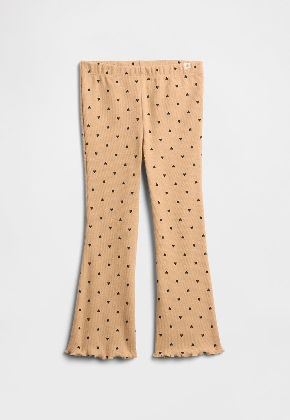 Imagem principal Calça GAP Estampada Flare Claro bege GAP bege