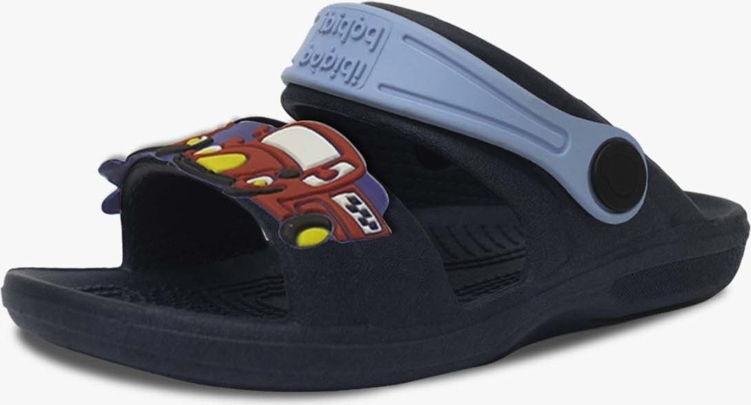 Imagem principal Infantil - Sandalia Papete Masculino Pópidi Babuche Menino Carros preto/vermelho Pópidí preto/vermelho