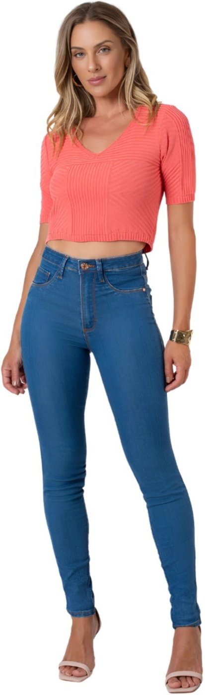 Calça Jeans Feminina Esmeralda