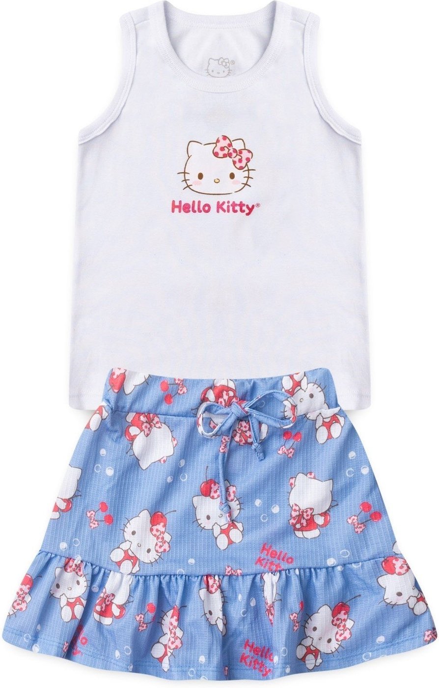 Infantil - Conjunto Hello Kitty Cerejinhas