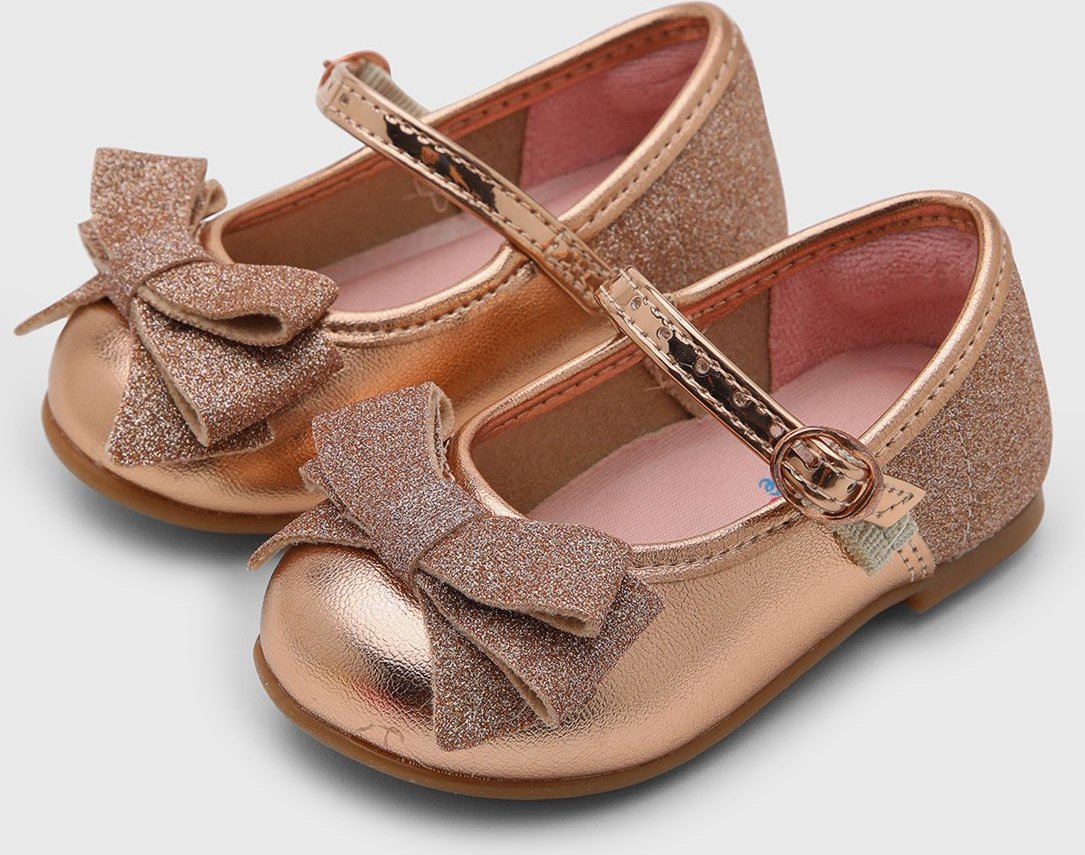 Infantil - Sapatilha Molekinha Laço Metalizada