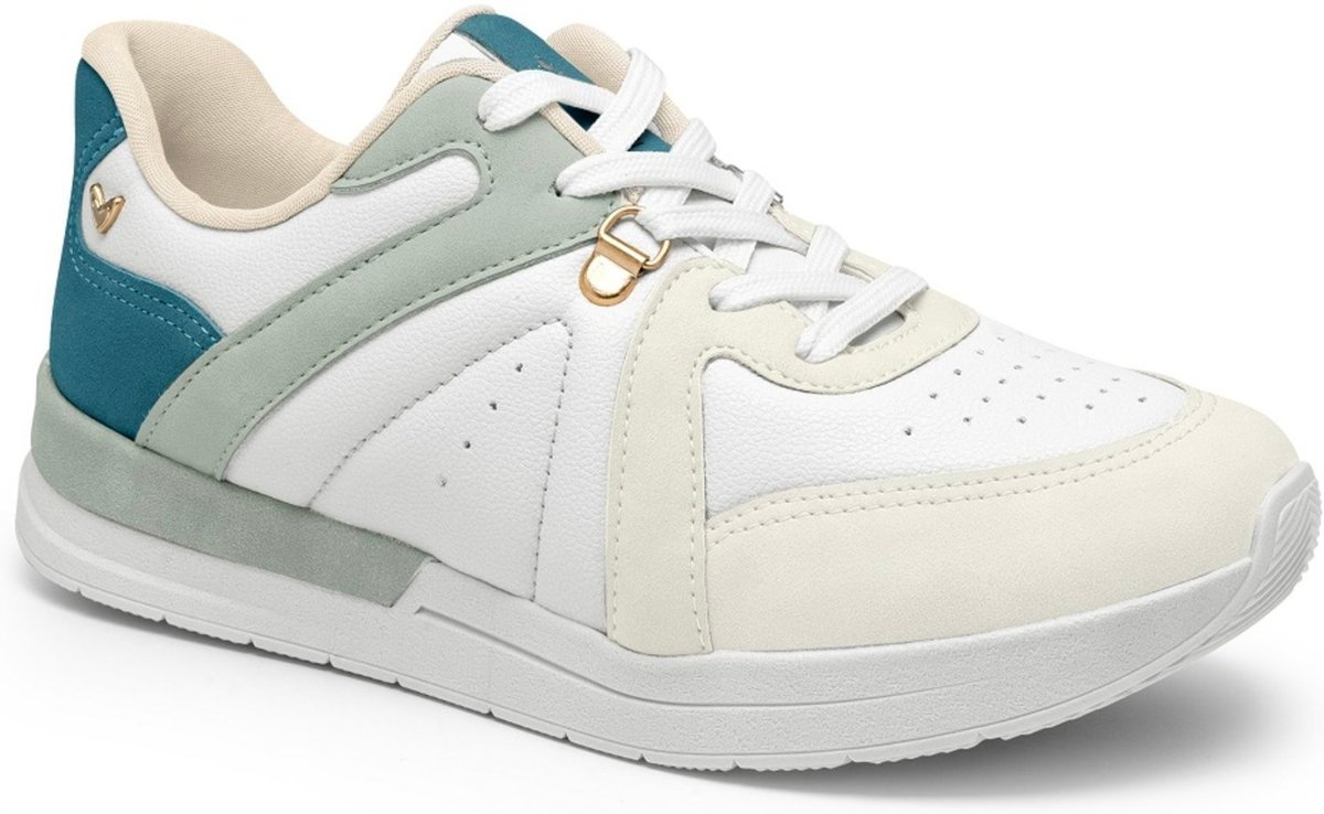 Tênis Jogging Mississipi ME512 Feminino - Branco/Azul