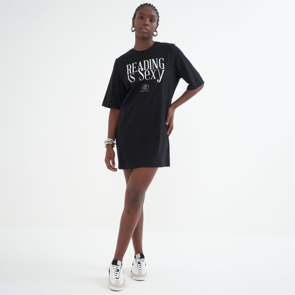 Imagem principal Vestido Curto Colcci Reading Pr26 Feminino preto Colcci preto