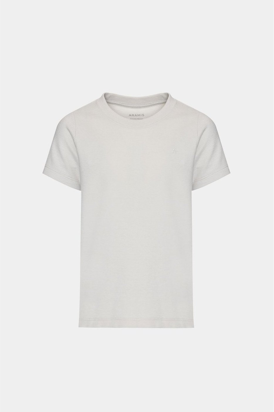 Imagem principal Infantil - Camiseta Aramis Básica Algodão Manga Curta Marfim cinza Aramis cinza