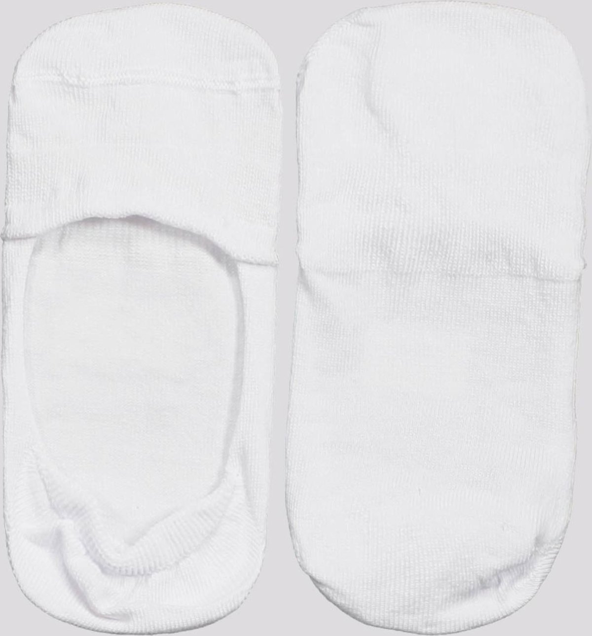 Meia Selene Sapatilha Invisível Feminina Branca