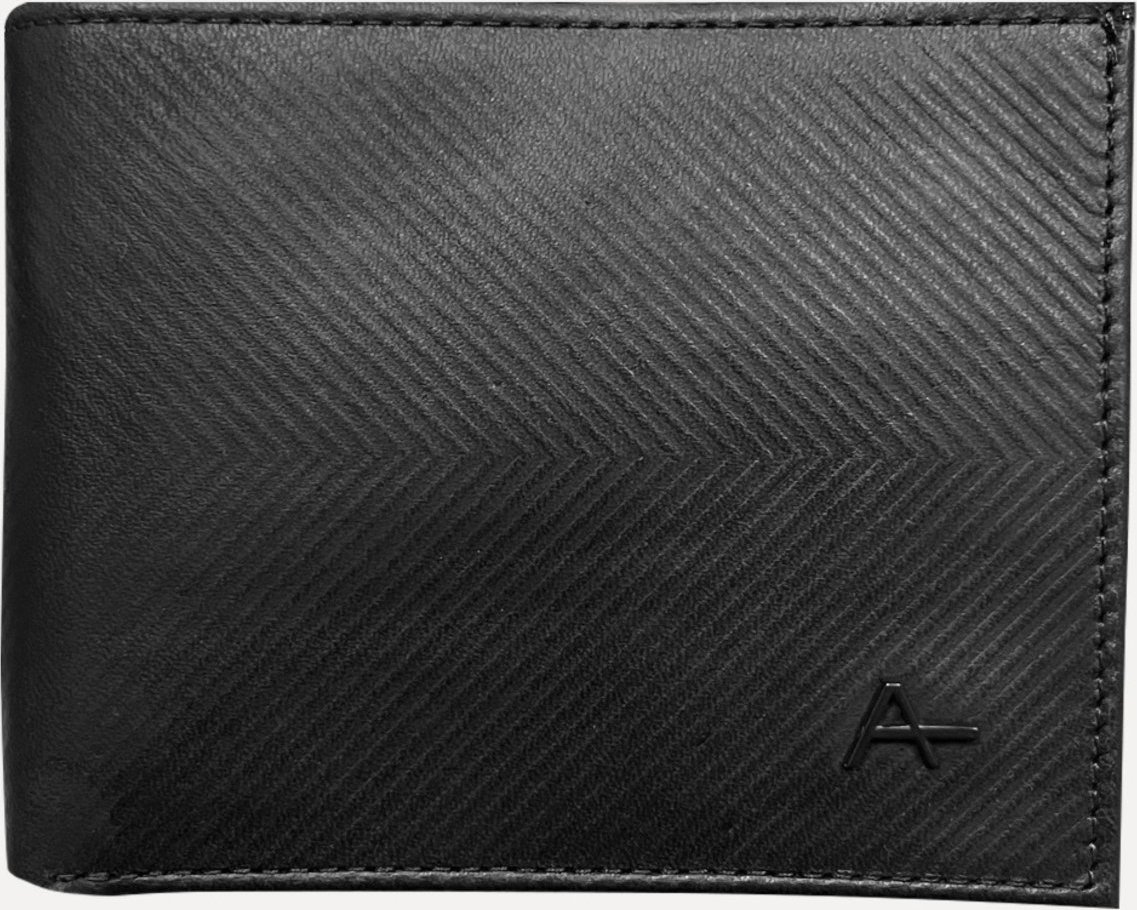 Imagem principal Carteira Aramis Masculina Chevron Preta preto Aramis preto