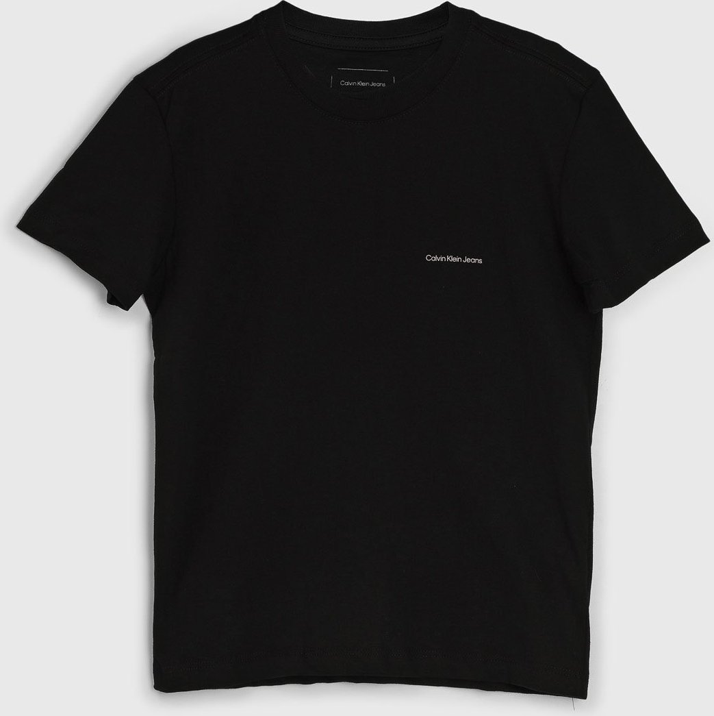 Infantil - Camiseta Calvin Klein Manga Curta Preta