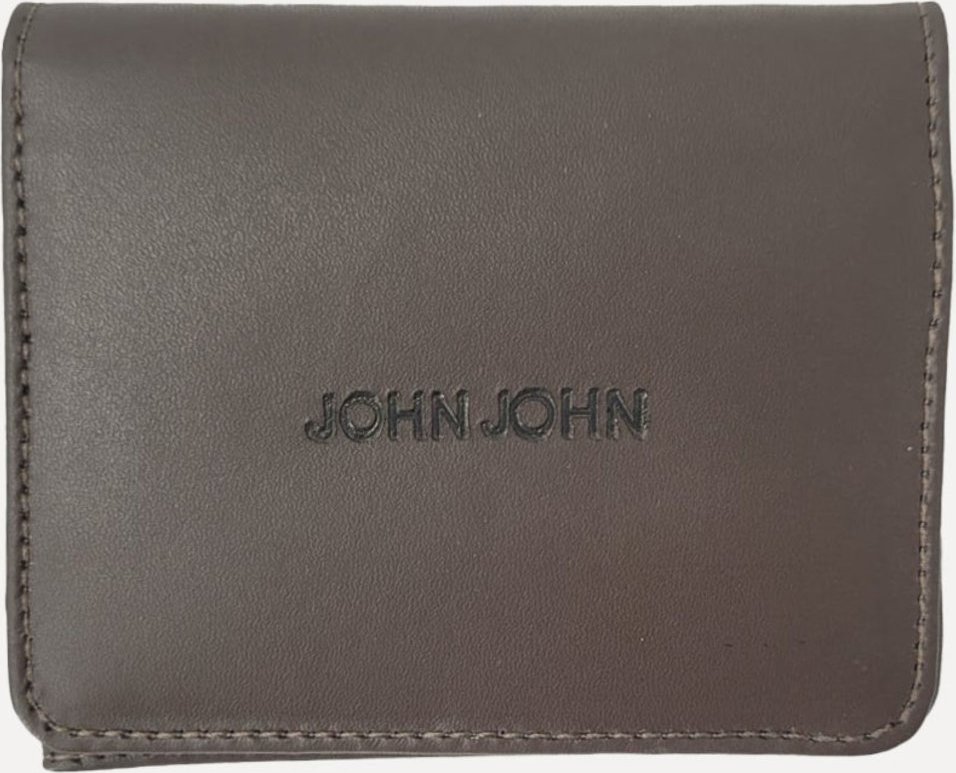 Imagem principal Carteira John John Masculina Couro Roger Brown Marrom marrom brown John John marrom brown