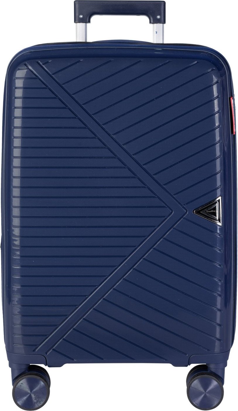 Mala Enluaze De Bordo Viagem 20" Polipropileno Detroit - Azul Marinho"