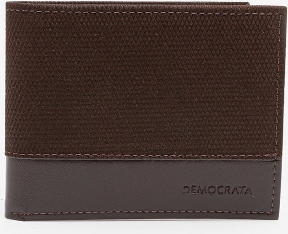 Imagem principal Carteira Metropolitan Em Couro Café DEMOCRATA marrom DEMOCRATA marrom