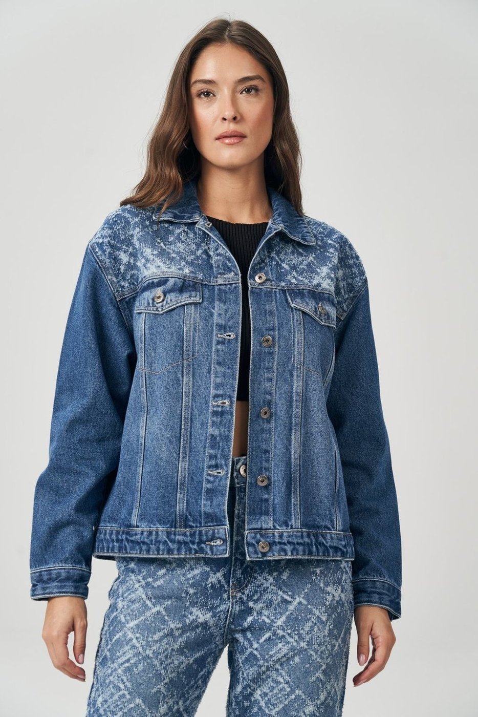 Jaqueta Regular Feminina Acostamento