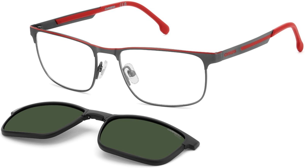 Imagem principal Óculos de Sol Carrera 8921 Clip On BLX 5719 Masculino cinza Carrera cinza