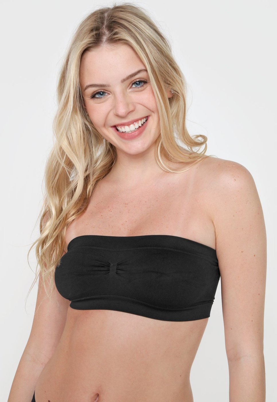 Imagem principal Sutiã Lupo Meia Taça Faixa preto Lupo preto