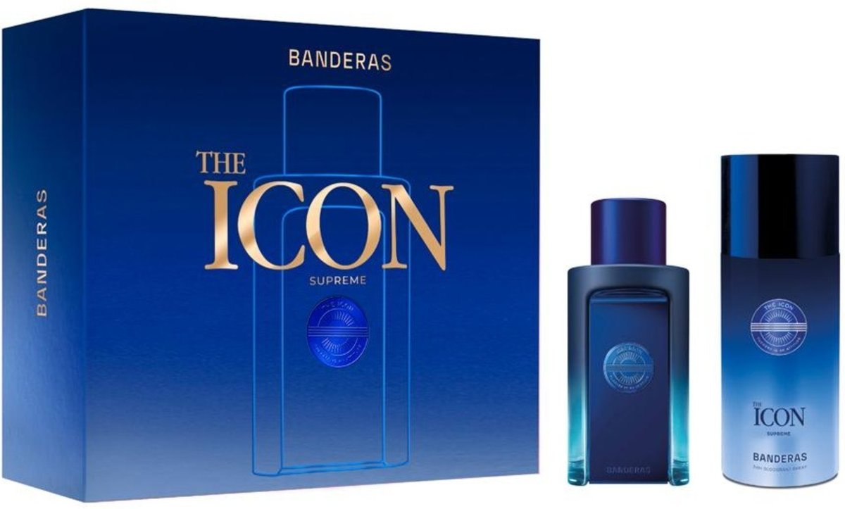 Imagem principal Banderas Kit The Icon Supreme Edp Intense For Men 100Ml + Desodorante Spray 150Ml incolor Banderas incolor