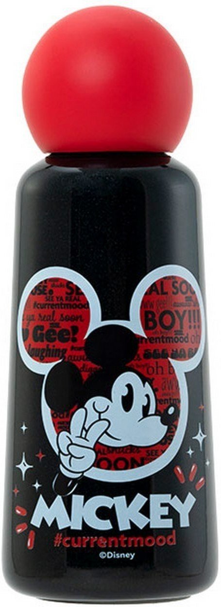 Imagem principal Garrafa de Água Squeeze Mickey Mouse 330ml Resistente Disney preto Disney preto