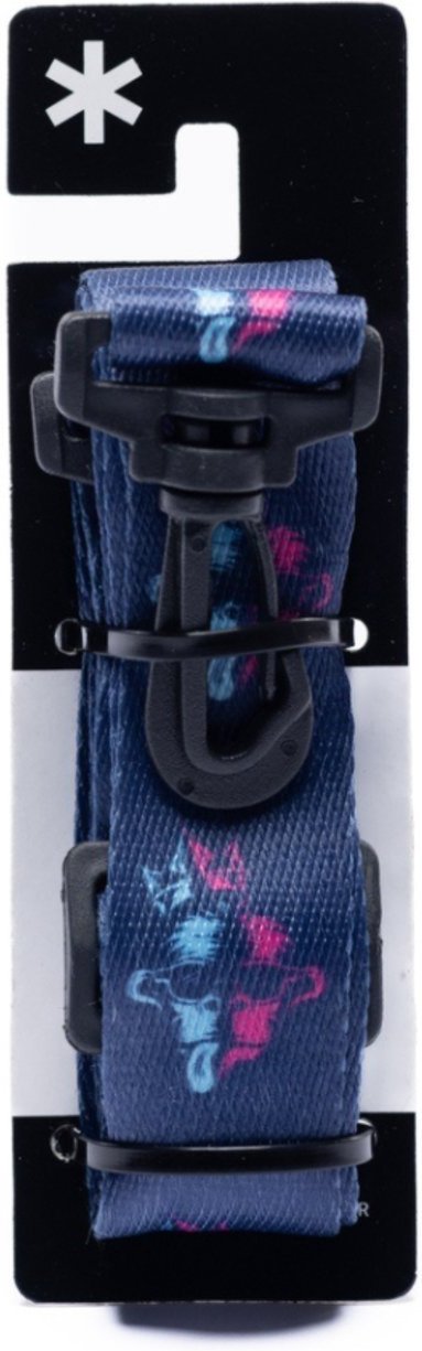 Imagem principal Alça de ombro ajustável, universal, de substituição com ganchos giratórios marca Maktub com estampa macaco stretwear MAKTUB STYLE azul MAKTUB STYLE azul