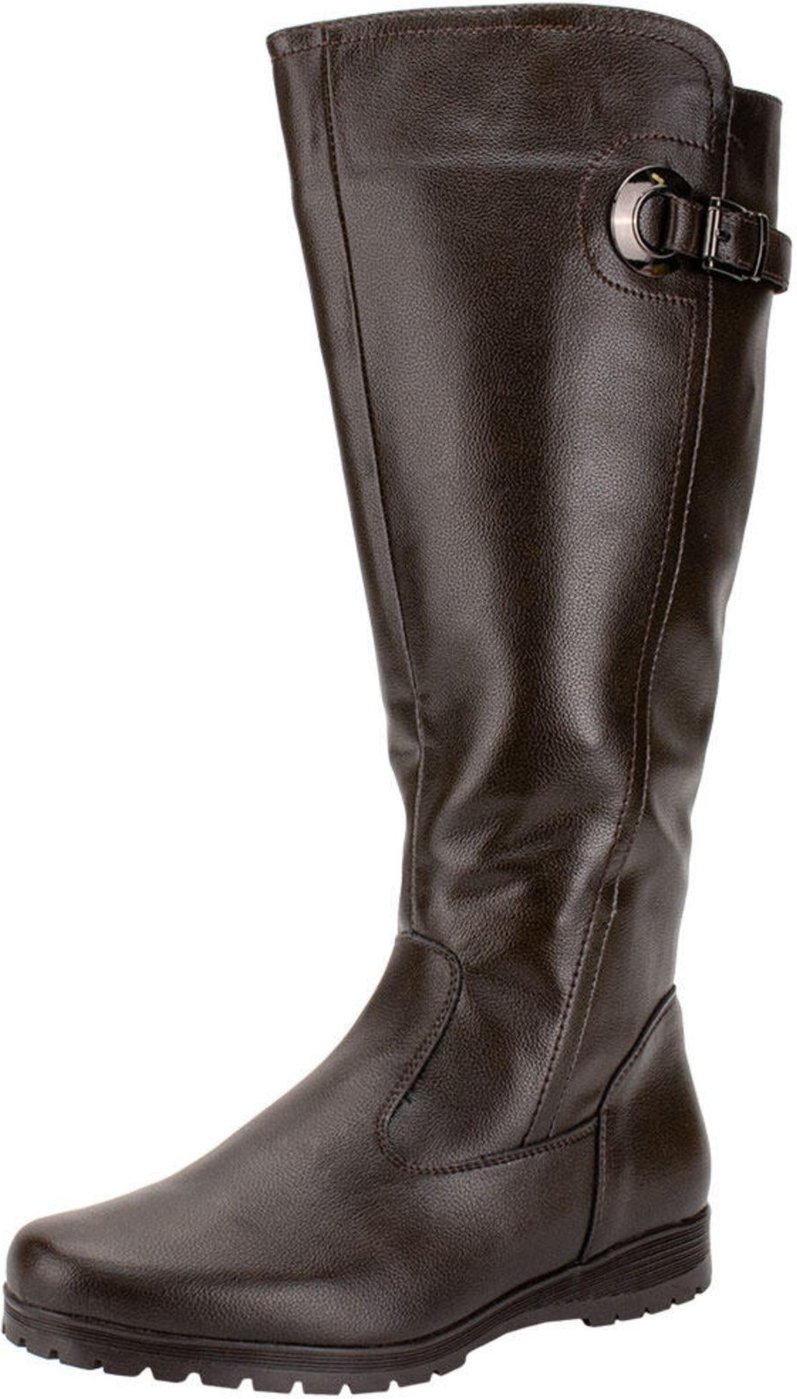 Imagem principal Bota Feminina Cano Alto Mooncity 71130 0741130 café Mooncity café