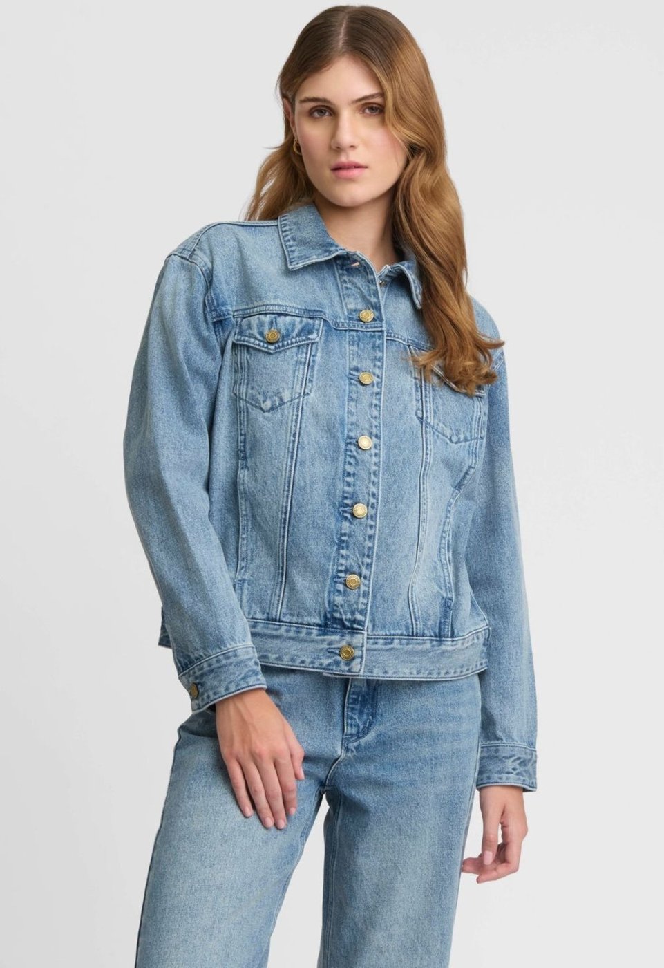 Imagem principal Jaqueta Jeans Mk Mf4102zfau918 Michael Kors azul Michael Kors azul