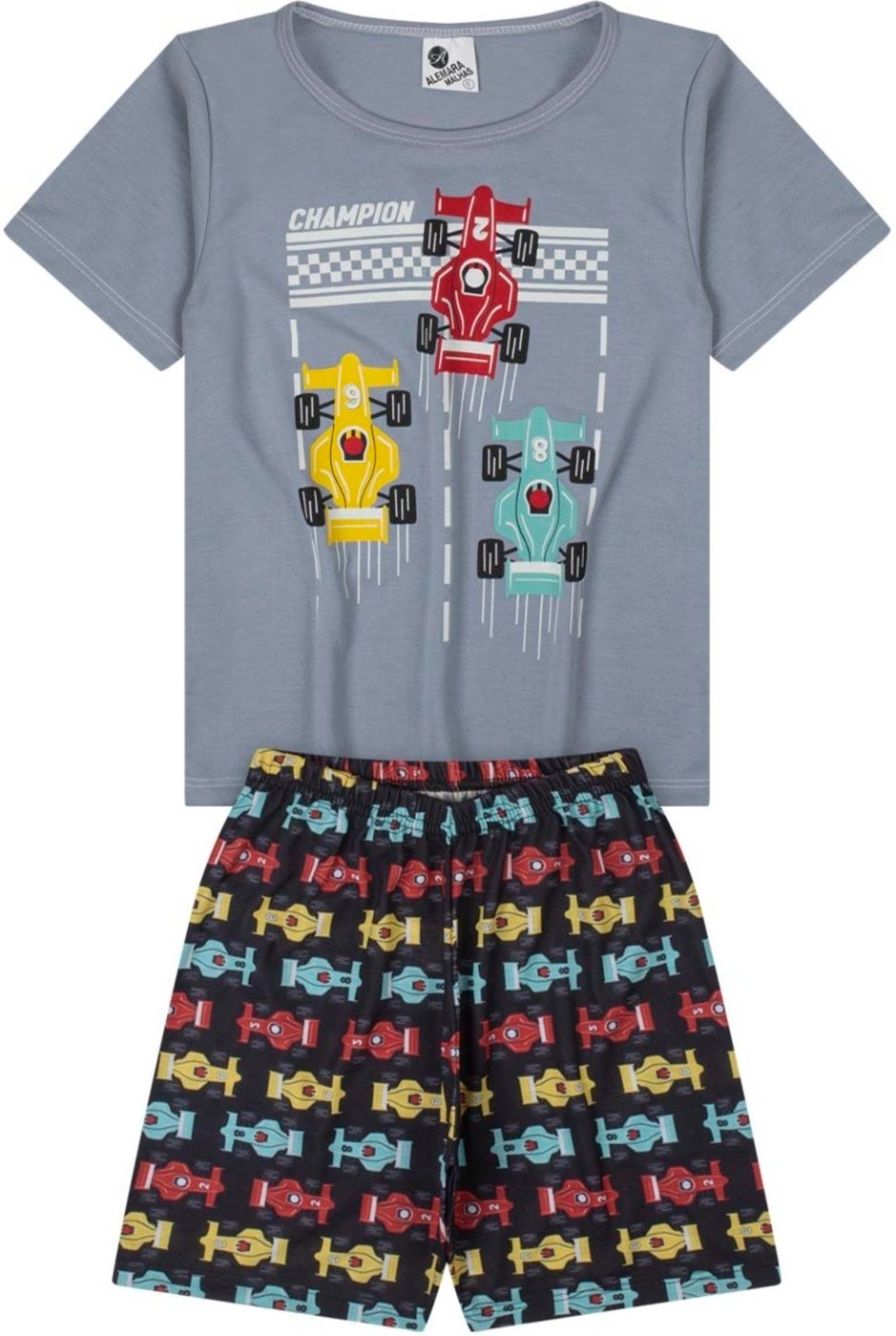 Imagem principal Pijama Menino Curto Champion Alemara cinza Alemara cinza