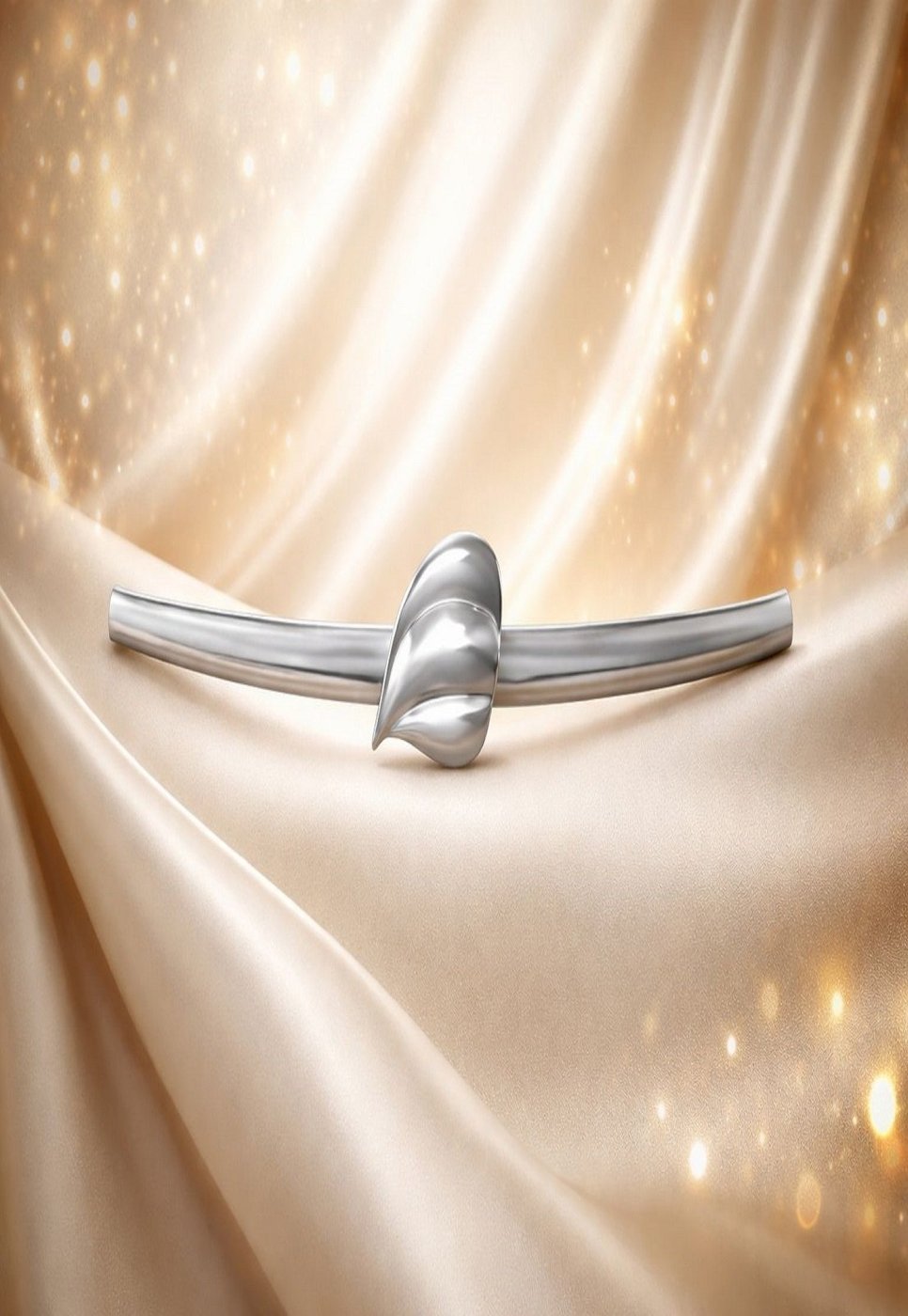 Cinto Cabanafree de Mola Folha Prateada