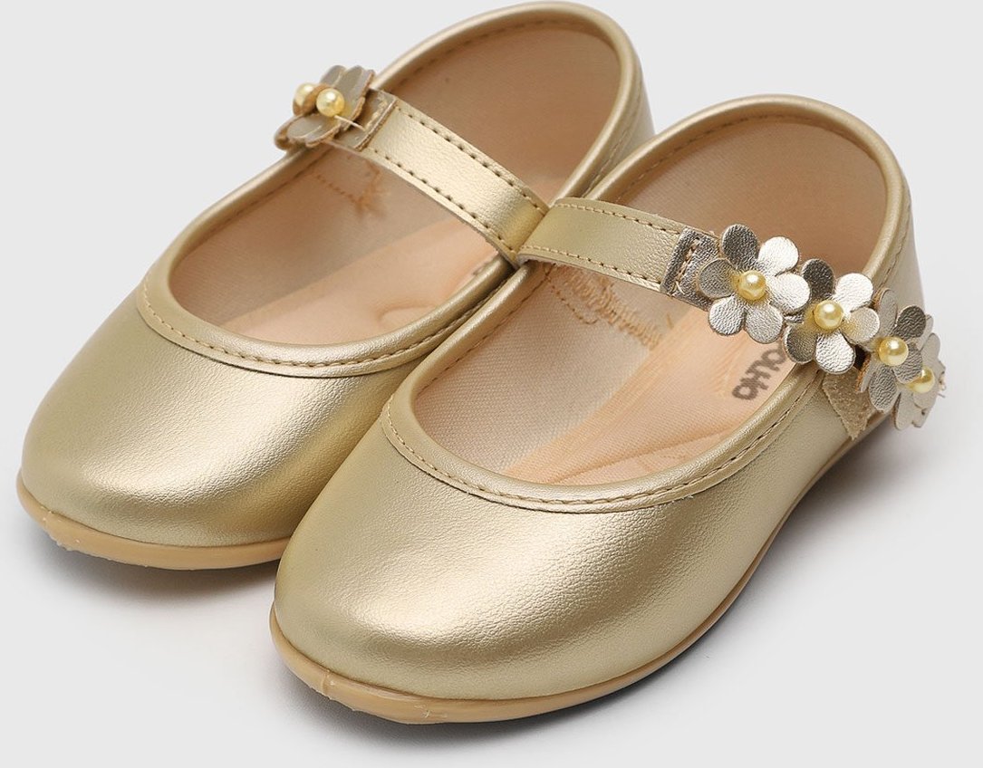 Imagem principal Infantil - Sapatilha Pimpolho Flora Dourada dourado Pimpolho dourado