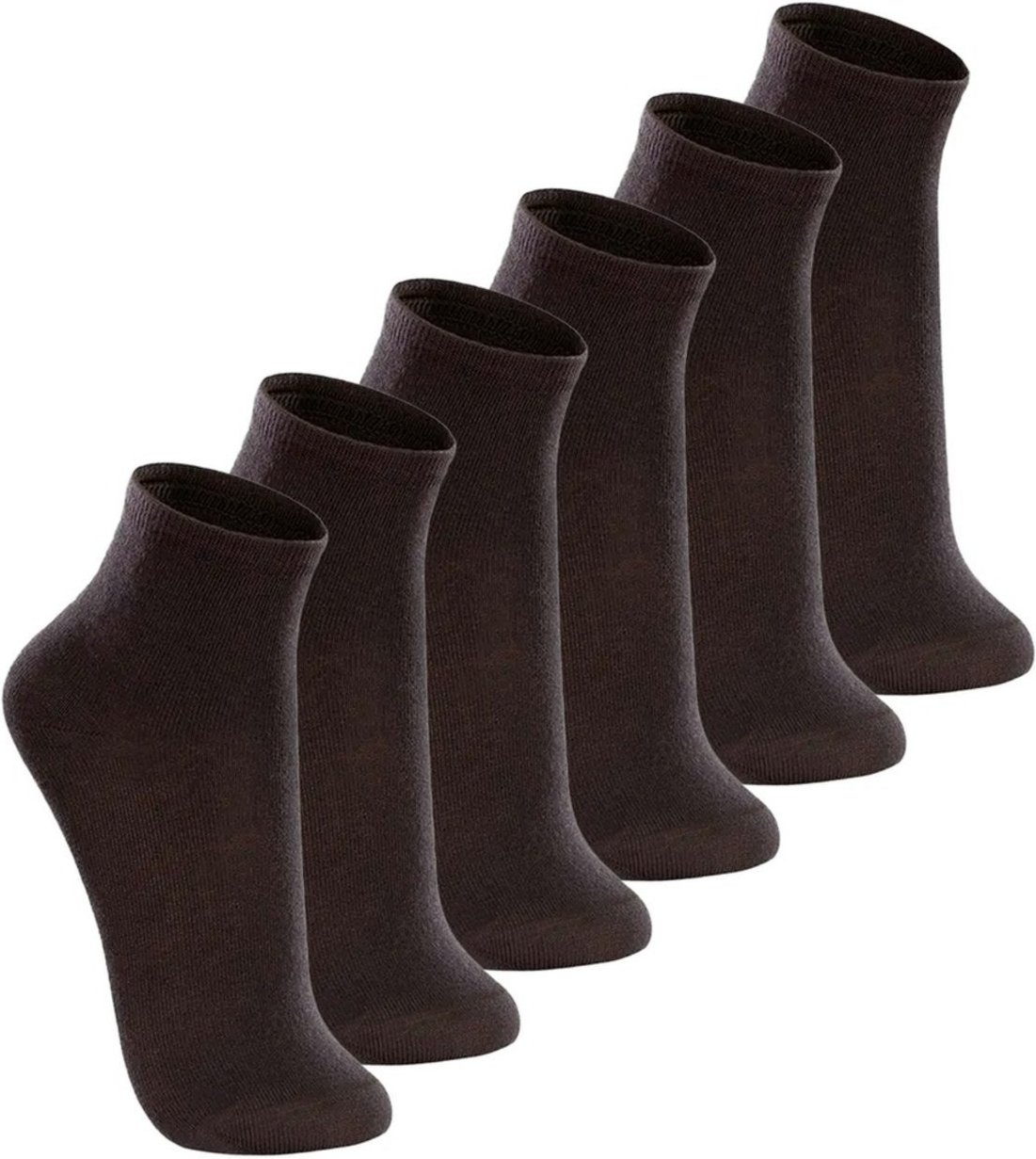 Kit com 6 Pares de Meias Cano Médio Lupo